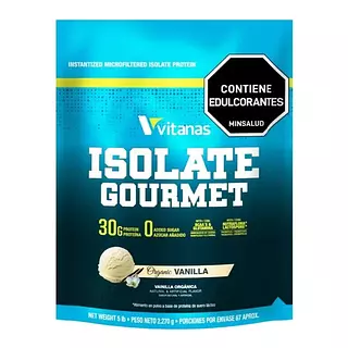Isolate Gourmet Proteina Aislada X 5 Libras - Vitanas