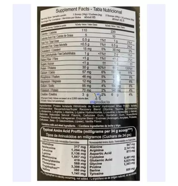 Super Advanced Whey Protein Isolate 5 Libras + Obsequio