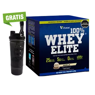 Whey Elite Caja Proteina X10 Libras