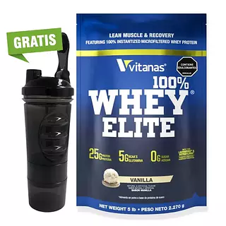 Whey Elite Proteina X5 Libras Vitanas