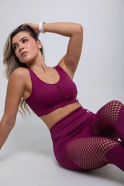 Set Seamless Talla Unica Ajustable Hasta Talla 12 - Vino